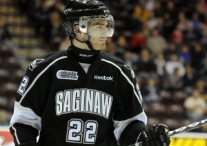 Brandon Saad - photo courtesy of Aaron Bell/OHL Images Saad