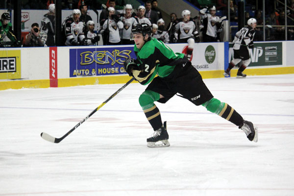 21-22 CHL Base Stars #333 Nolan Allan - Prince Albert Raiders