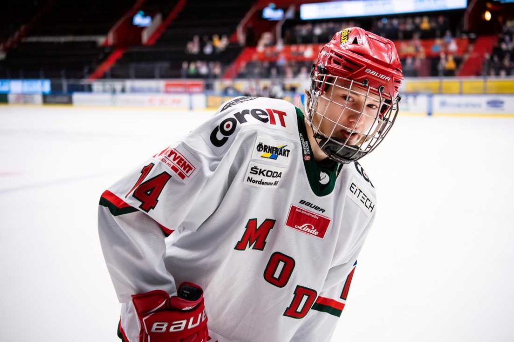 Caps Prospect Filip Forsberg Named HockeyAllsvenskan's Best Under-20 Player