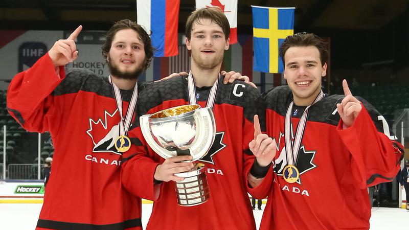 Potential would-be Canucks draft pick Dylan Guenther scores golden goal for  Canada at 2023 World Juniors - CanucksArmy