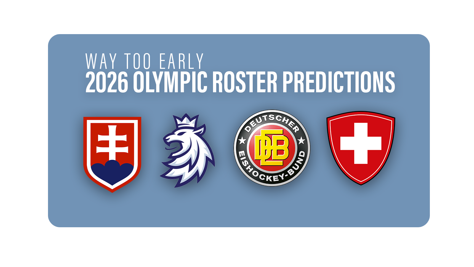 Photo of Cesta k predpovediam súpisky olympijských hier v roku 2026 – Slovensko, Česká republika, Nemecko a Švajčiarsko – Dabur Prospects