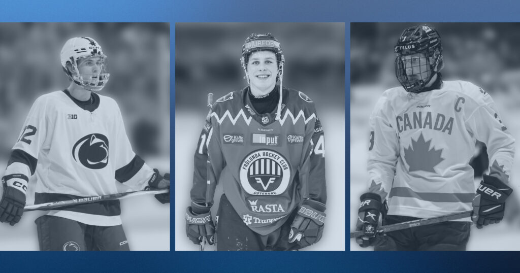 edited picture of Gavin McKenna, Ivar Stenberg and Keaton Verhoeff